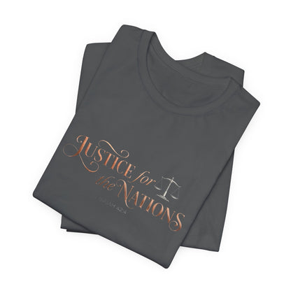 Justice For The Nations Premium Essential Tee - STANDARD ISSUE