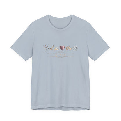 God So Loved The World Premium Essential Tee - STANDARD ISSUE