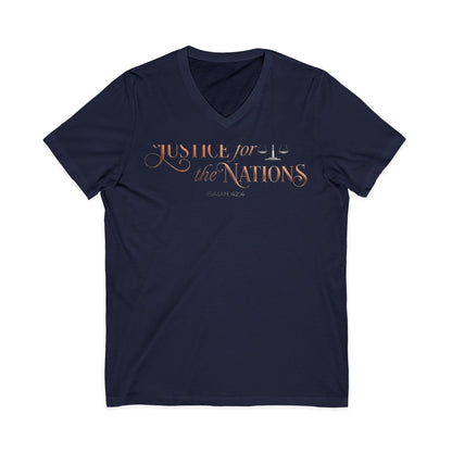 Justice For The Nations Premium V-Neck | STANDARD ISSUE