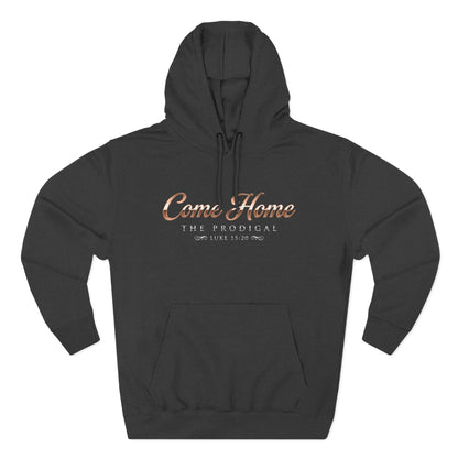The Prodigal Luke 15:20 Christian Pullover Hoodie - Unisex Faith Apparel, Scripture Graphic, Soft Cotton