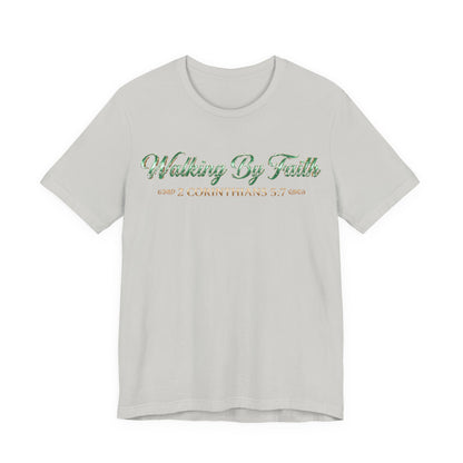 Walking By Faith Premium Essential Tee