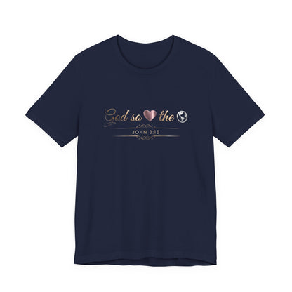 God So Loved The World Premium Essential Tee - STANDARD ISSUE