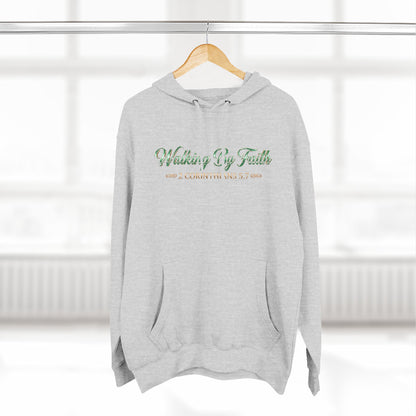 Walking By Faith Premium Hoodie