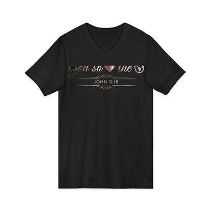 God So Loved The World Premium V-Neck | STANDARD ISSUE