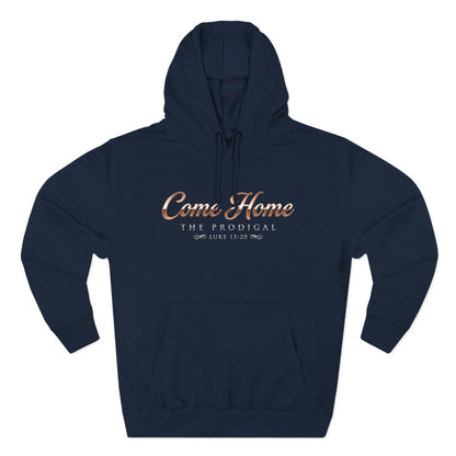 The Prodigal Luke 15:20 Christian Pullover Hoodie - Unisex Faith Apparel, Scripture Graphic, Soft Cotton