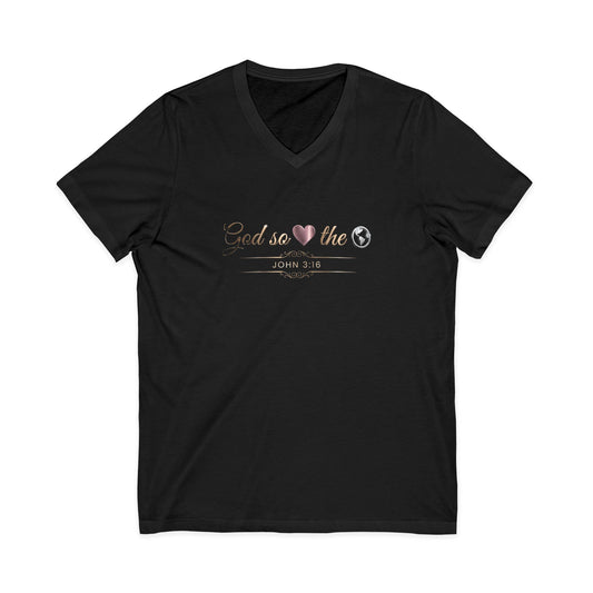 God So Loved The World Premium V-Neck | STANDARD ISSUE
