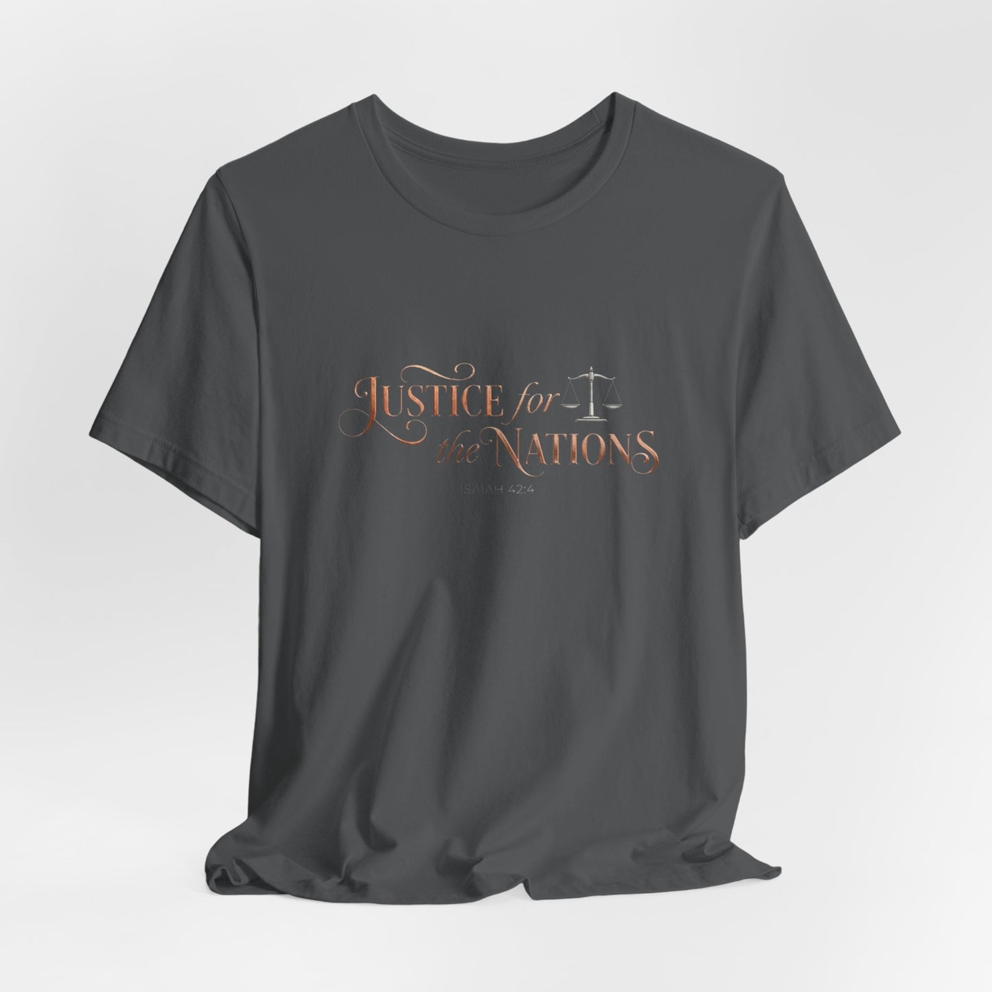 Justice For The Nations Premium Essential Tee - STANDARD ISSUE
