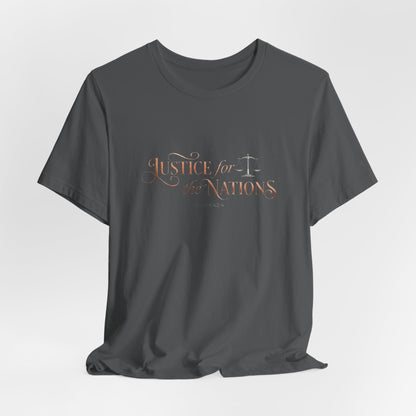 Justice For The Nations Premium Essential Tee - STANDARD ISSUE