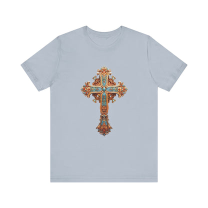 “The Courage Cross – Joshua 1:9 ‘Be strong and courageous. Do not be afraid; for the Lord your God will be with you.’”