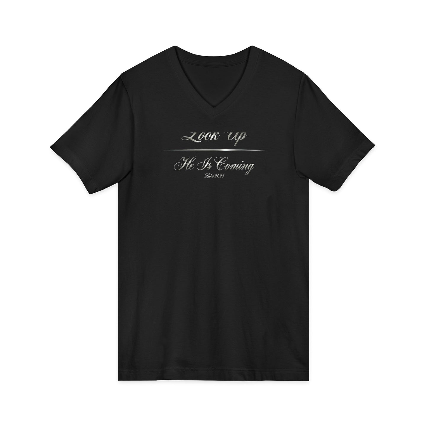 Look Up He Is Coming Premium V-Neck | STANDARD ISSUE