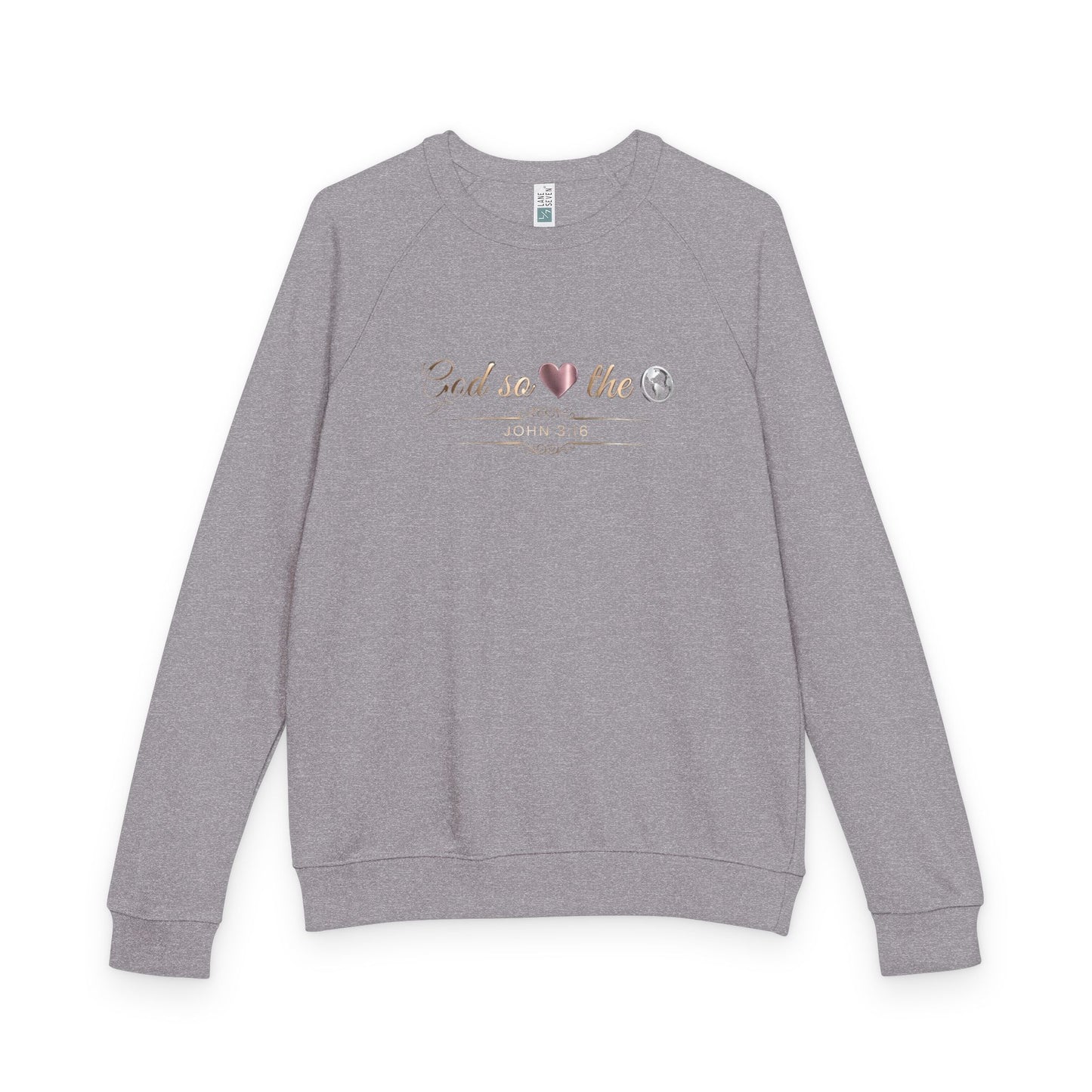 God So Loved The World Premium Heavyweight Crewneck - STANDARD ISSUE