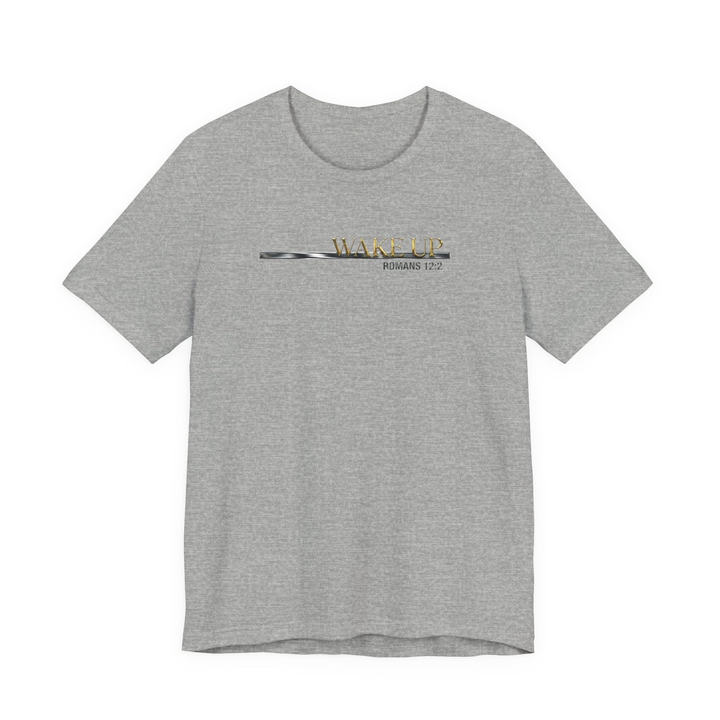 Wake Up Romans 12:2 Premium Essential Tee - STANDARD ISSUE