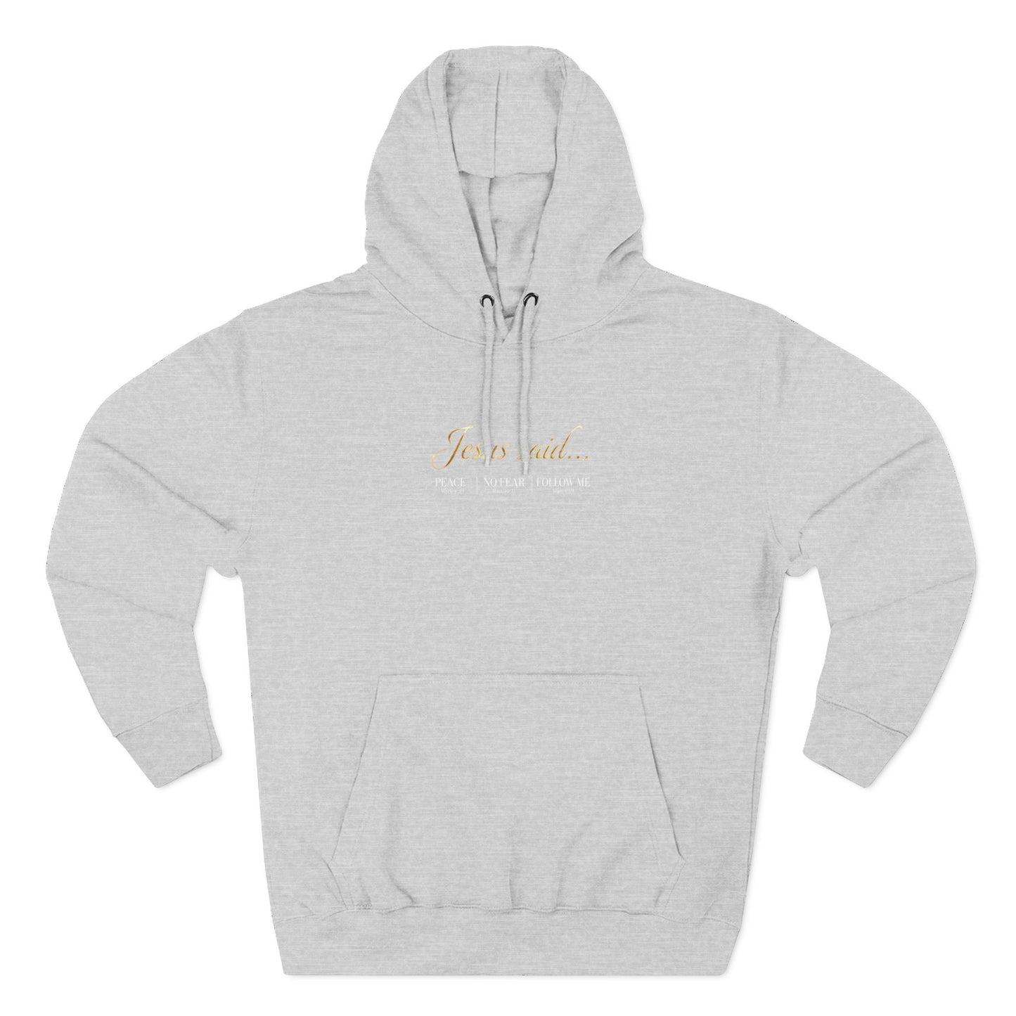 Jesus Said Premium Hoodie | STANDARD ISSUE