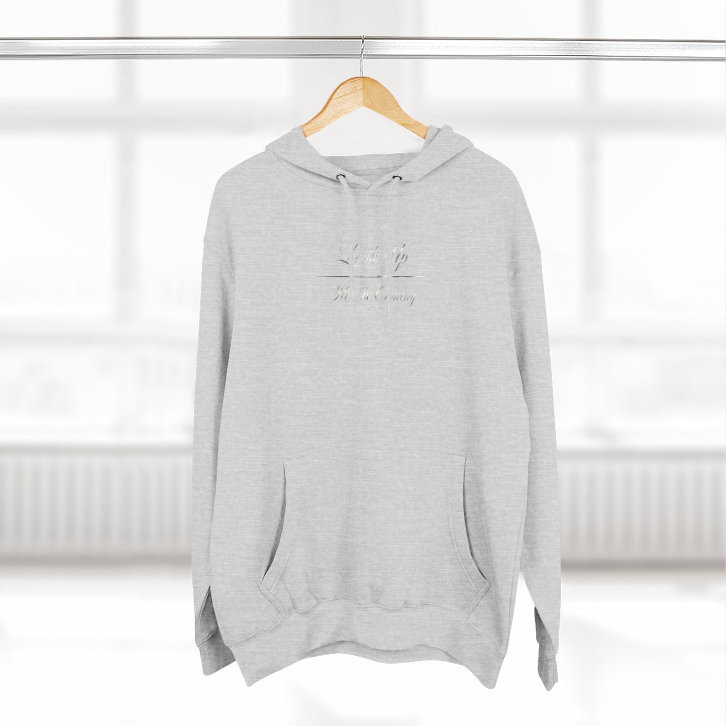 Look Up He Is Coming Premium Hoodie | STANDARD ISSUE