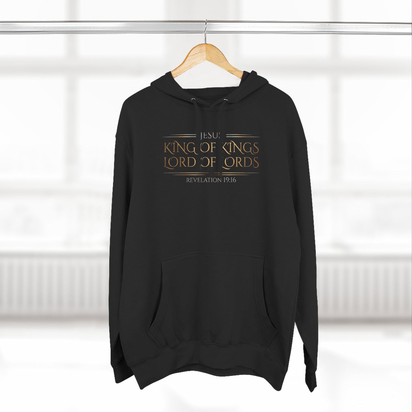 Jesus King of Kings Premium Hoodie | STANDARD ISSUE
