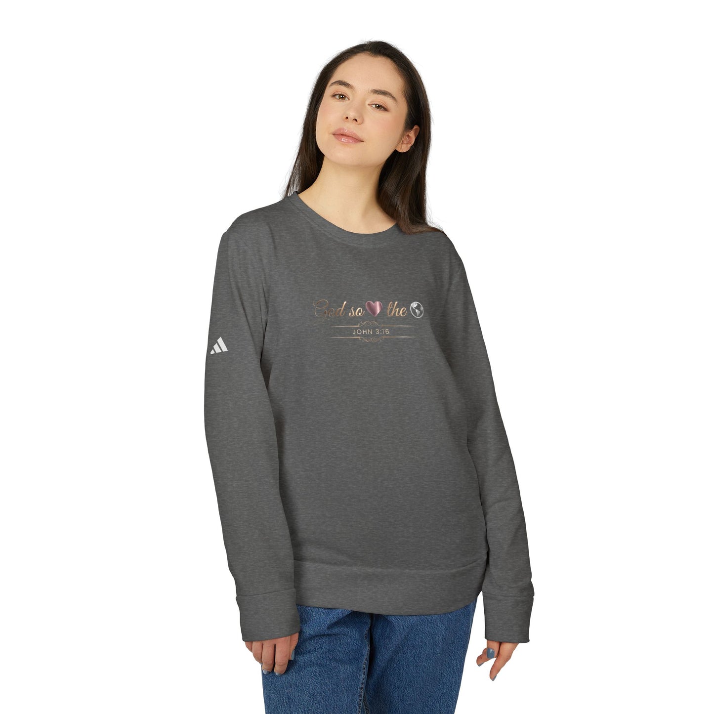 God So Loved The World Premium Performance Crewneck | Adidas®