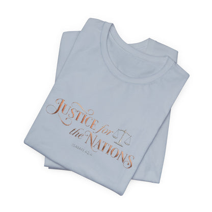 Justice For The Nations Premium Essential Tee - STANDARD ISSUE