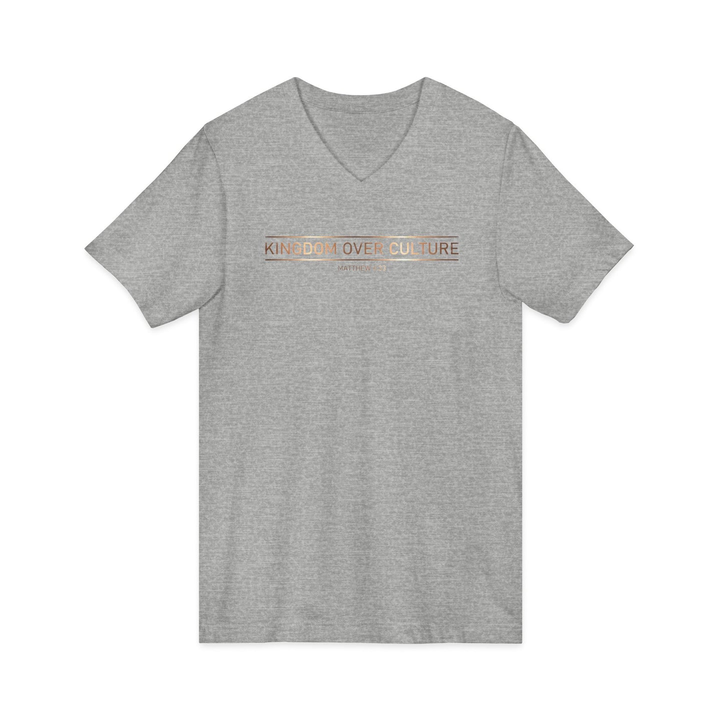 Kingdom Over Culture Premium V-Neck | STANDARD ISSUE