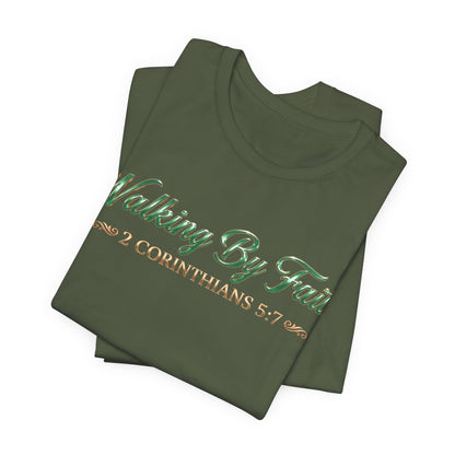 Walking By Faith Premium Essential Tee