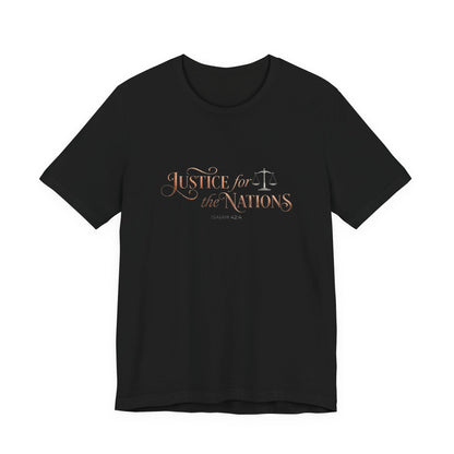 Justice For The Nations Premium Essential Tee - STANDARD ISSUE