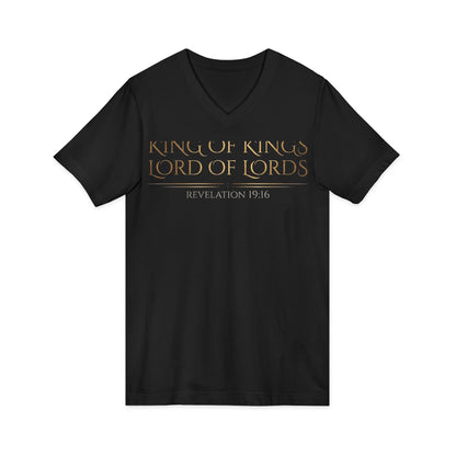 Jesus King of Kings Premium V-Neck | STANDARD ISSUE