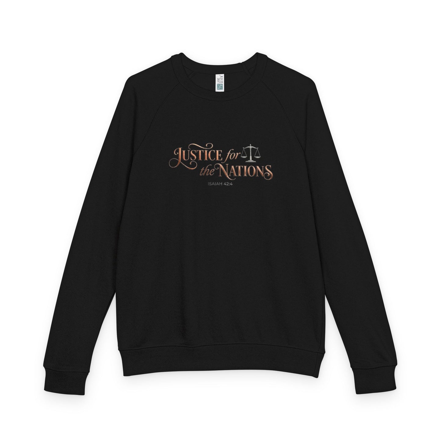 Justice For The Nations Premium Heavyweight Crewneck - STANDARD ISSUE