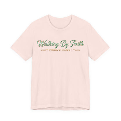 Walking By Faith Premium Essential Tee