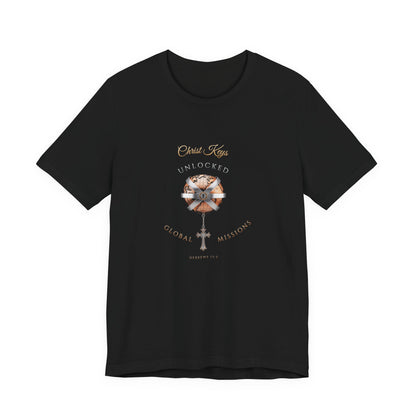 Unlocked Global Missions Hebrews 13:3 Christian T-Shirt - Unisex Faith Apparel, Scripture Graphic, Soft Cotton