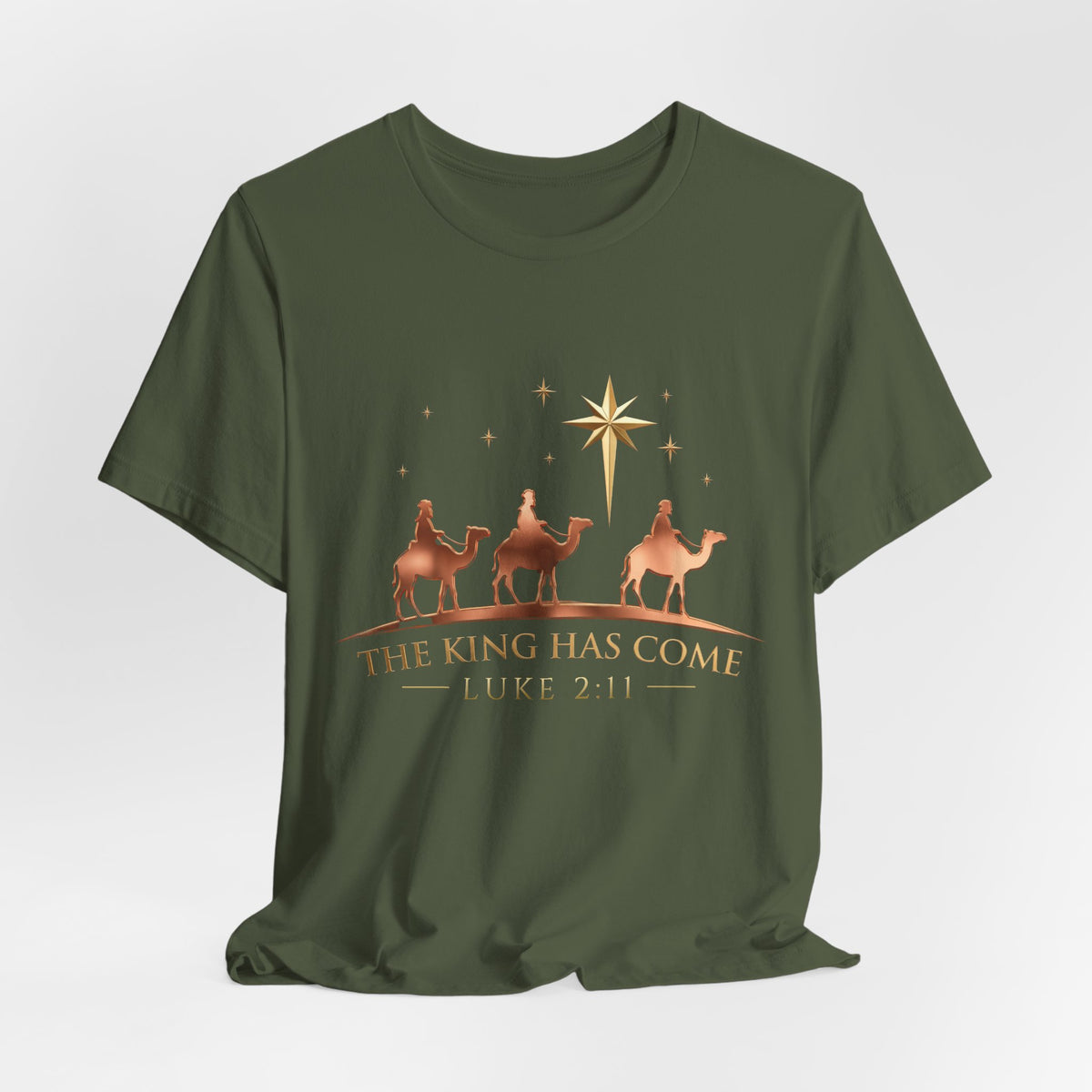 The King Has Come Premium Essential Tee