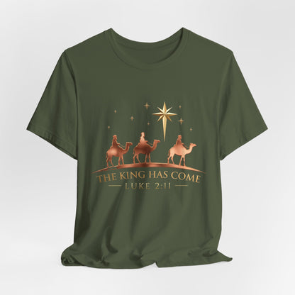 The King Has Come Premium Essential Tee