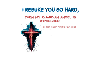 I Rebuke You Sweatshirt – “Submit yourselves therefore to God. Resist the devil, and he will flee from you.” James 4:7 – Men, Women, Couples | Christian Apparel, Religious Gift, Designer Sweater, Jesus, GOD, Mom, Friend