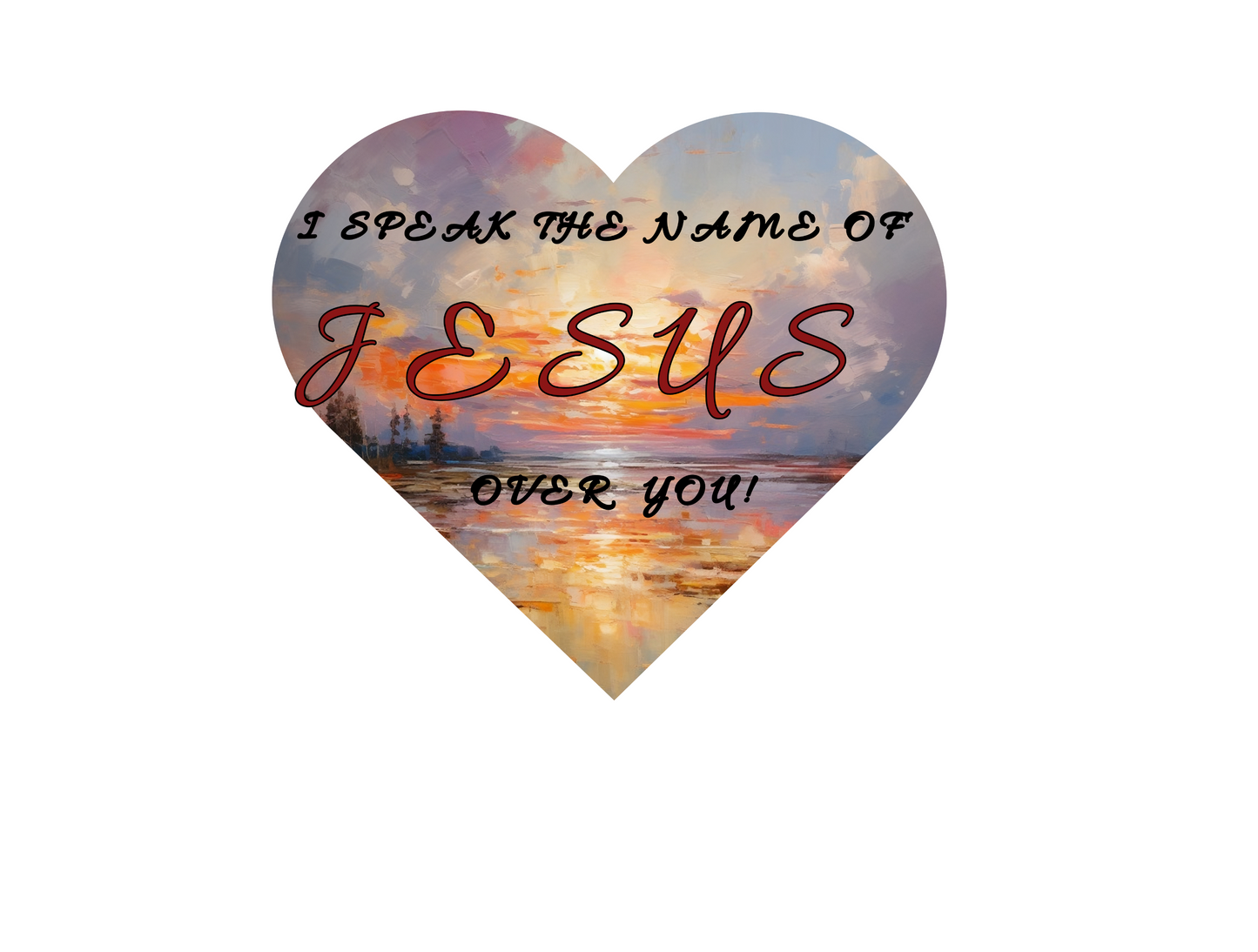 I Speak the Name of Jesus Sweatshirt – Philippians 2:10 “At the name of Jesus every knee should bow” | Christian Apparel for Men, Women & Couples, Religious Gift, GOD