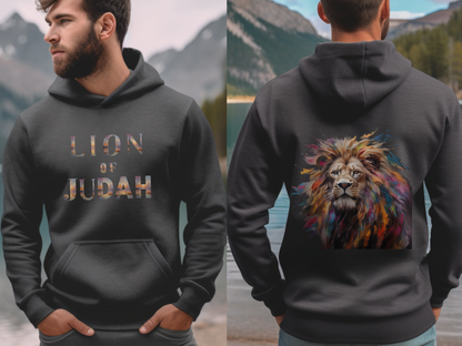 Lion of Judah Hoodie – Revelation 5:5 – “The Lion of Judah has triumphed” | Christian Hoodie for Men, Women, or Couples