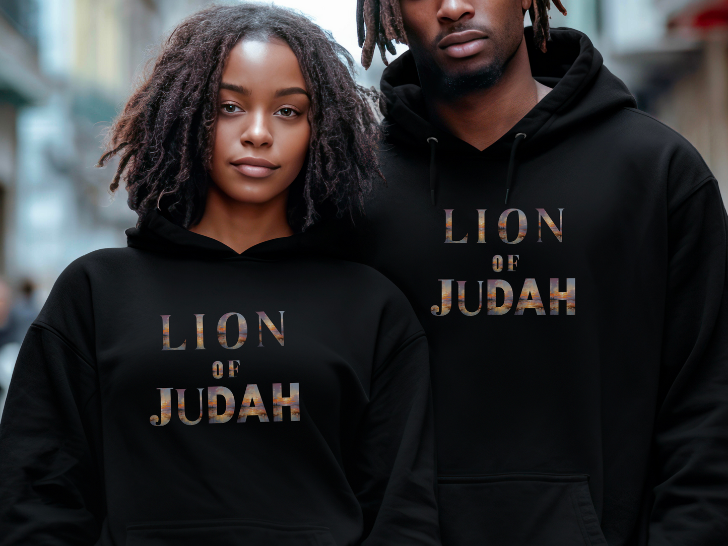 Lion of Judah Hoodie – Revelation 5:5 – “The Lion of Judah has triumphed” | Christian Hoodie for Men, Women, or Couples
