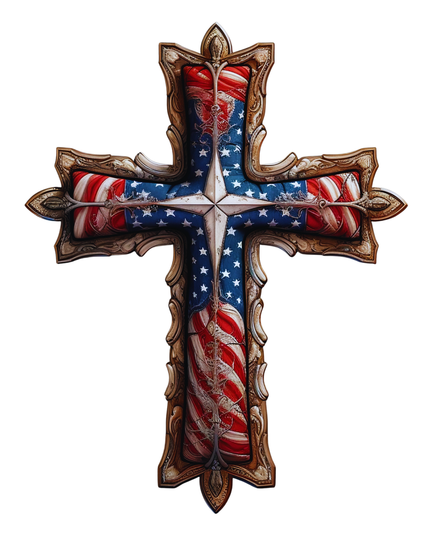 The Freedom Cross T-Shirt – Galatians 5:1 “It is for freedom that Christ has set us free.”