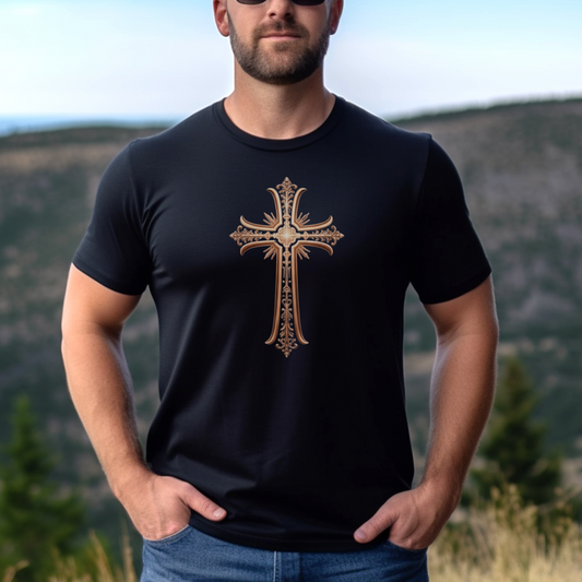 The"Armor Of God" Cross T-Shirt – Ephesians 6:11  “Put on the full armor of God.”