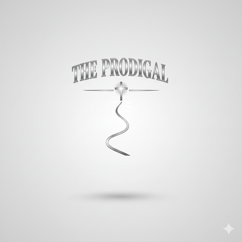 The Prodigal Steel Sweatshirt | Christ Keys Christian Apparel – Strength and Grace in Metallic Steel