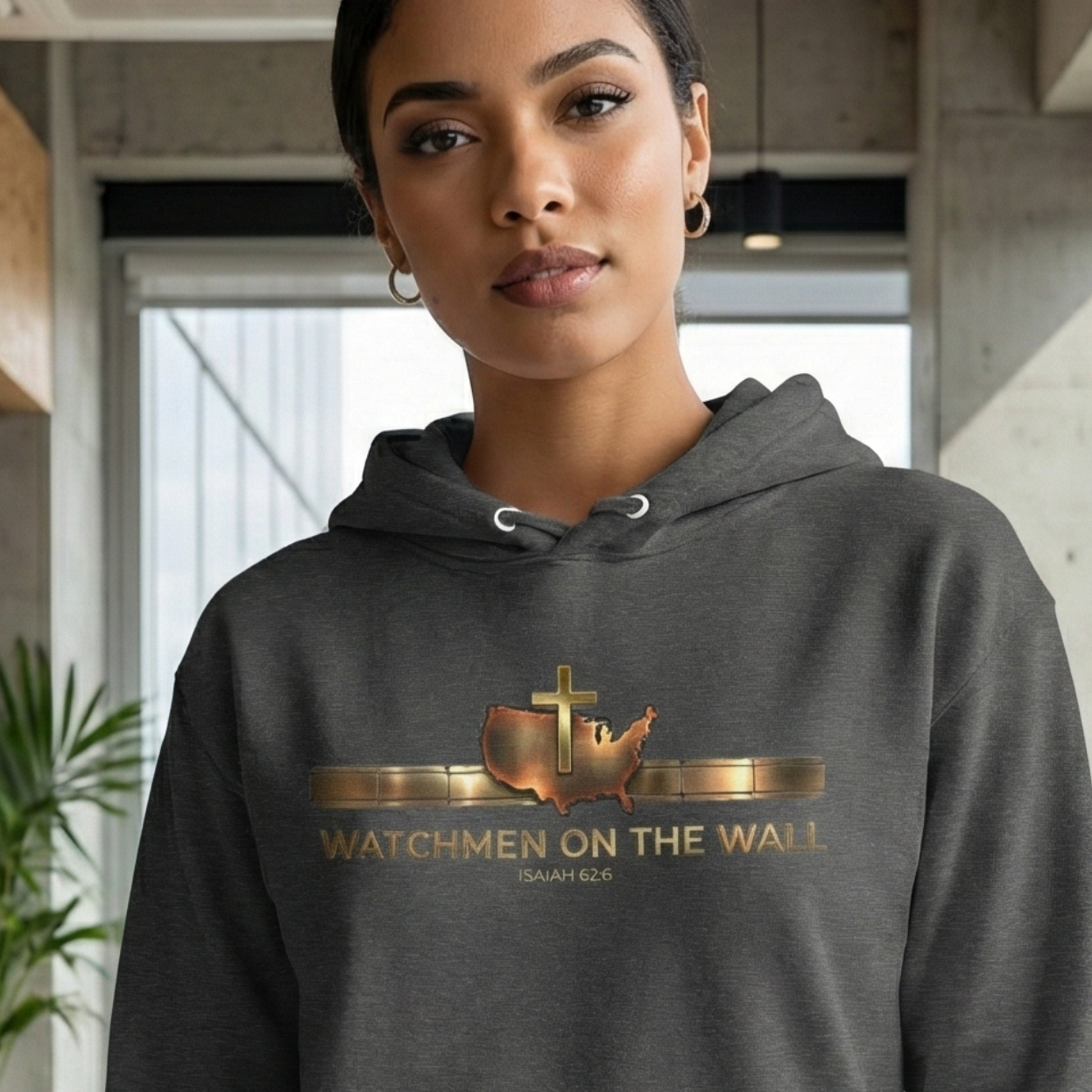 Watchmen on the Wall Hoodie — Isaiah 62:6