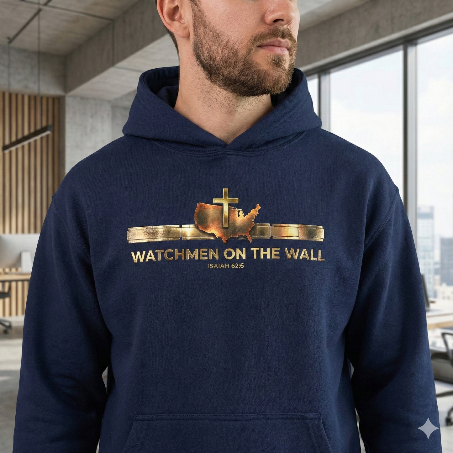 Watchmen on the Wall Hoodie — Isaiah 62:6