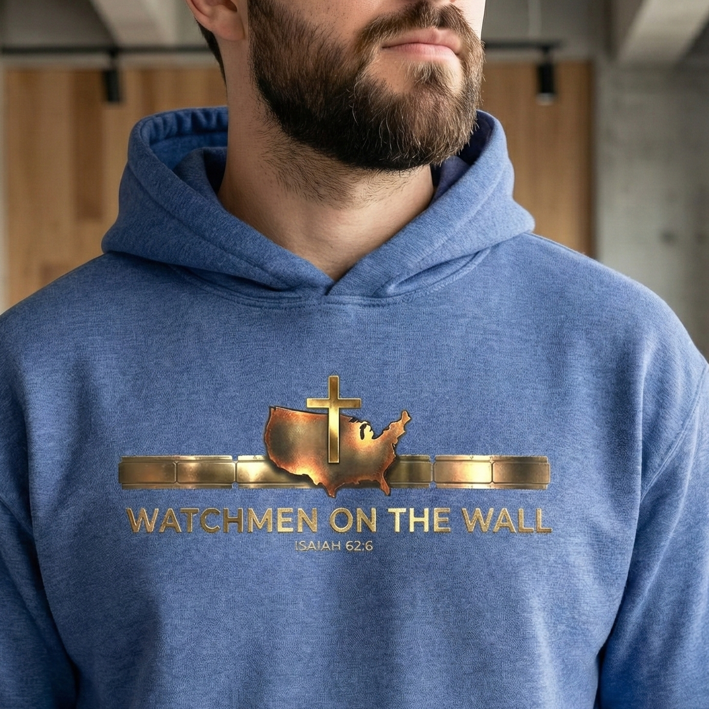 Watchmen on the Wall Hoodie — Isaiah 62:6