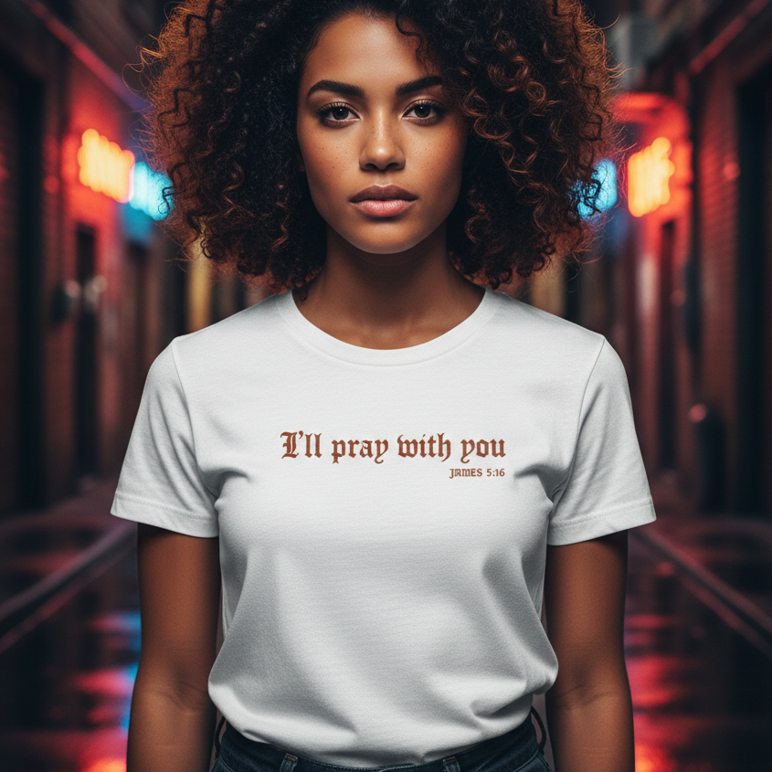 I Will Pray With You Premium Essential Tee - STANDARD ISSUE