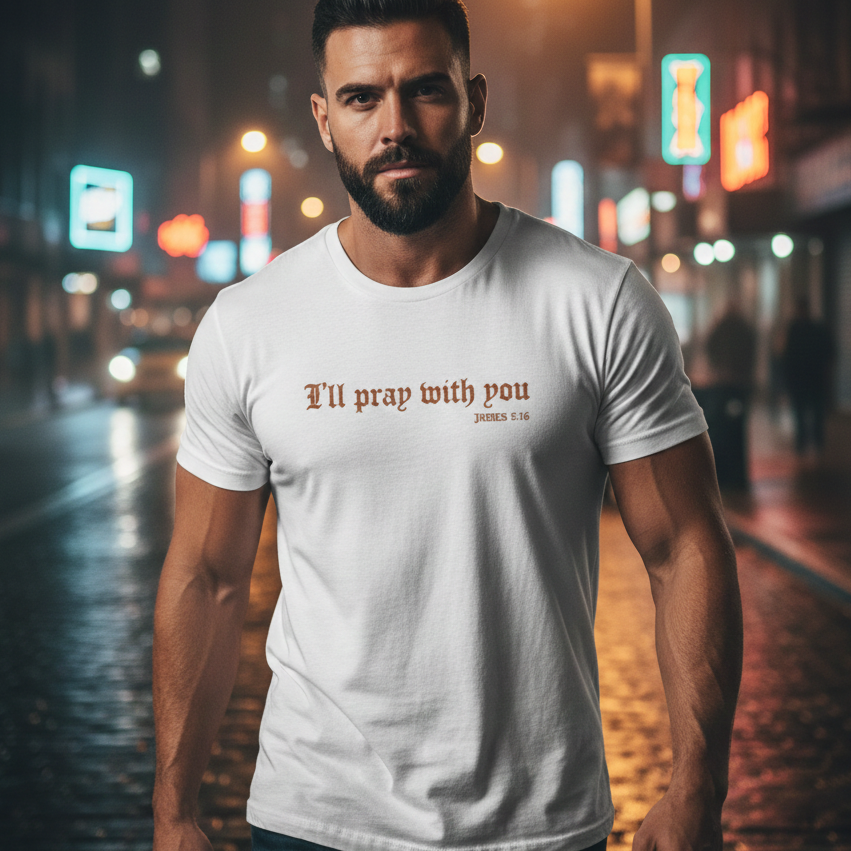 I Will Pray With You Premium Essential Tee - STANDARD ISSUE