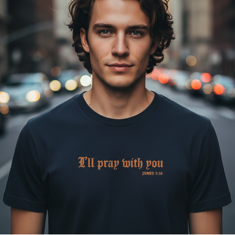 I Will Pray With You Premium Essential Tee - STANDARD ISSUE