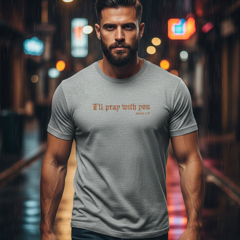 I Will Pray With You Premium Essential Tee - STANDARD ISSUE
