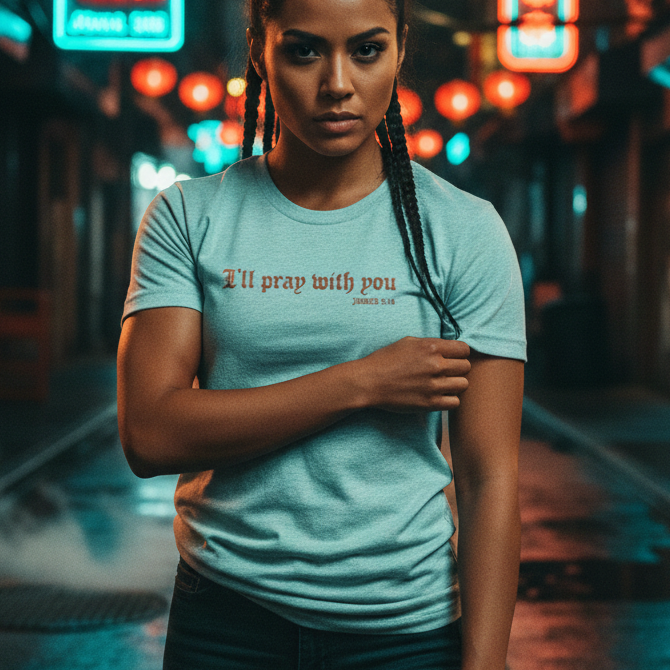 I Will Pray With You Premium Essential Tee - STANDARD ISSUE