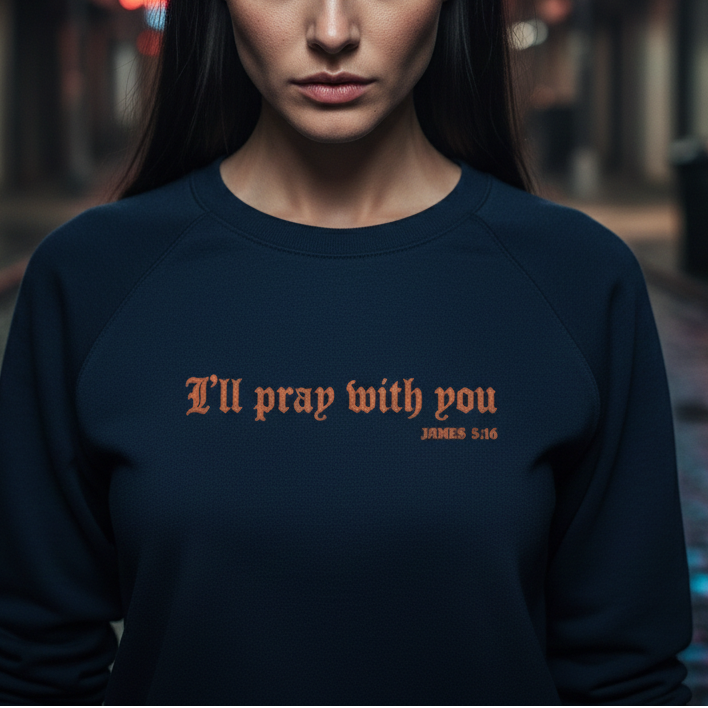 I LL PRAY WITH YOU RAGLAN CREWNECK | STANDARD ISSUE