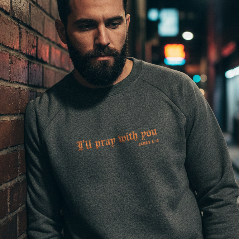 I LL PRAY WITH YOU RAGLAN CREWNECK | STANDARD ISSUE