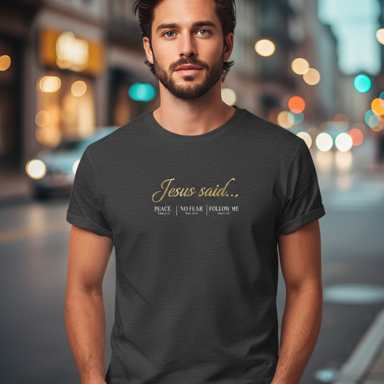 Jesus Said...  Premium Essential  Tee  | STANDARD ISSUE