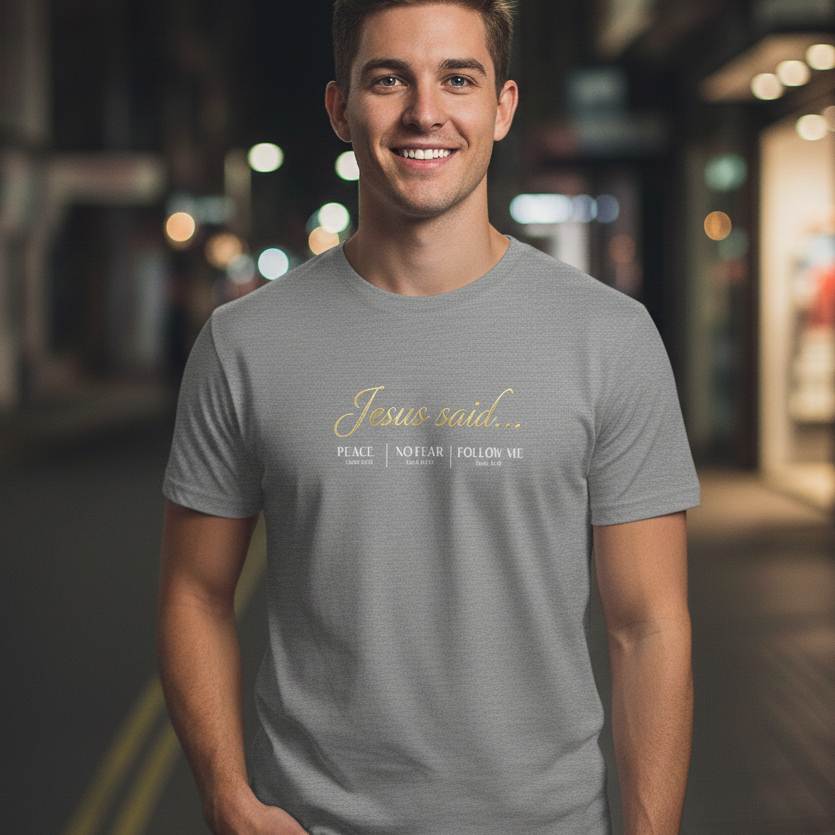 Jesus Said...  Premium Essential  Tee  | STANDARD ISSUE