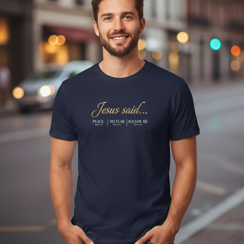 Jesus Said...  Premium Essential  Tee  | STANDARD ISSUE